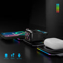 CHARGEUR SANS FIL MULTIFONCTION MOBI 3-EN-1 15W STAND