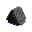 CHARGEUR SANS FIL MULTIFONCTION MOBI 3-EN-1 15W STAND