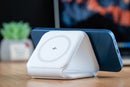 CHARGEUR SANS FIL MULTIFONCTION MOBI 3-EN-1 15W STAND