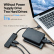 HUB USB 3.0 HUB USB 2.0 ADAPTATEUR MULTI-USB RÉPARTITEUR 4 PORTS HAUTE VITESSE AVEC PORT DE CHARGE MICRO USB