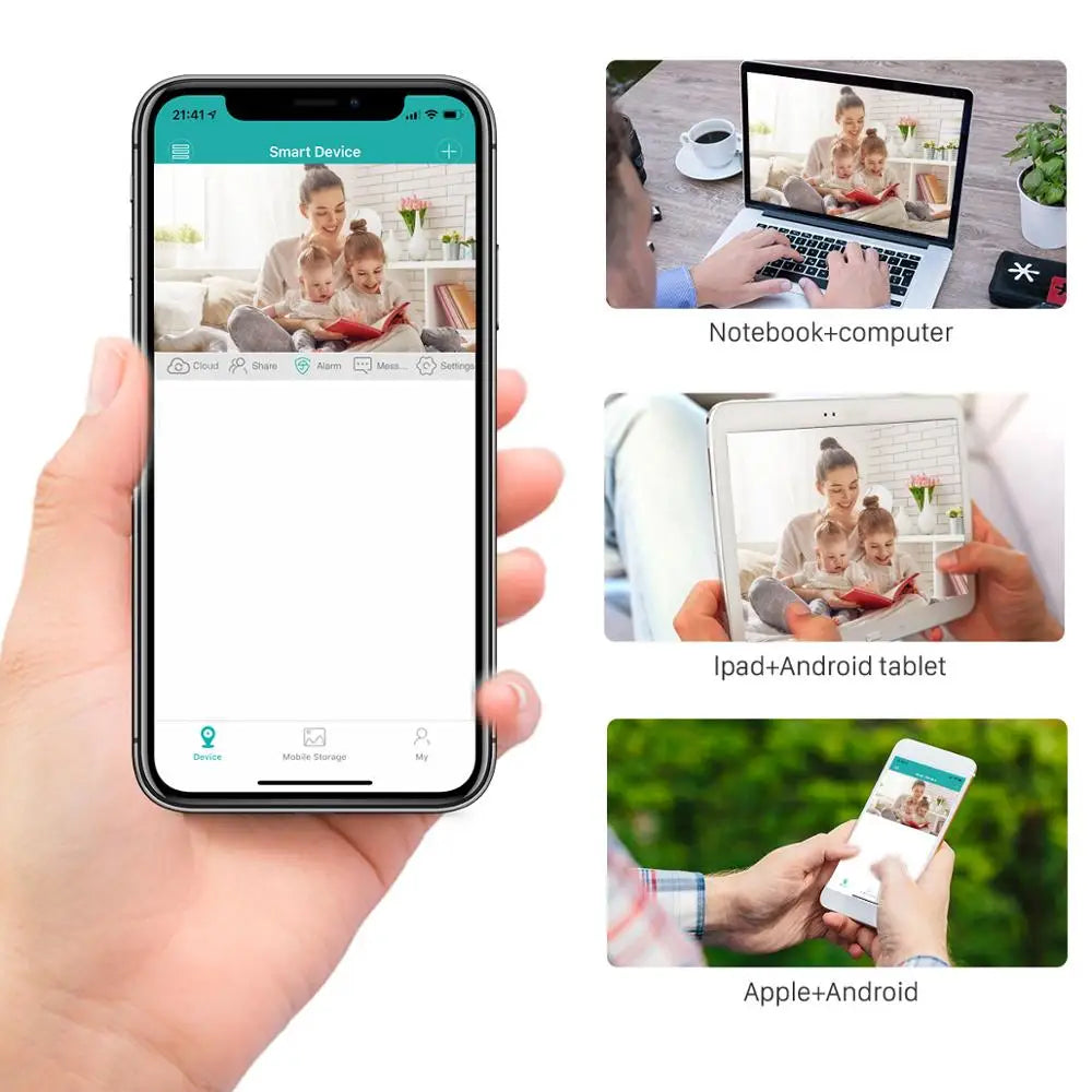 CAMÉRA DE SÉCURITÉ DOMESTIQUE WIFI 3MP 2K MINI CAMÉRA IP PTZ SUIVI AUTOMATIQUE AUDIO BIDIRECTIONNEL DÉTECTION DE MOUVEMENT