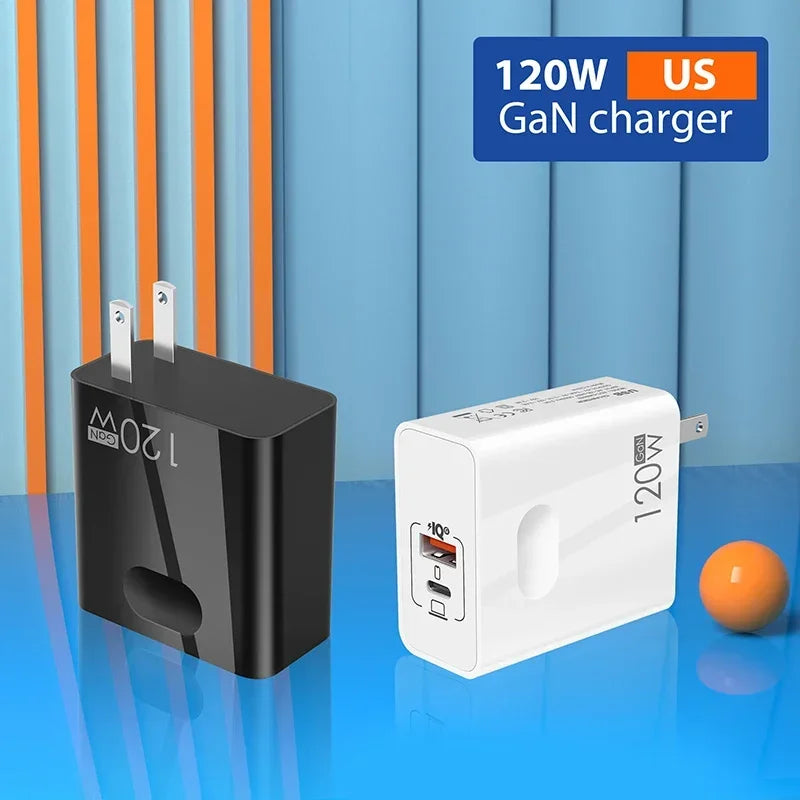 ADAPTATEUR DE CHARGEMENT ULTRA RAPIDE USB-C PD CHARGEUR USB POUR TÉLÉPHONE, ORDINATEUR PORTABLE, TABLETTE, MACBOOK