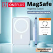 BANQUE D’ÉNERGIE SANS FIL MAGNÉTIQUE ONEPLUS 30000MAH BATTERIE EXTERNE COQUES CHARGEUR À CHARGE RAPIDE POUR TÉLÉPHONE MOBILE