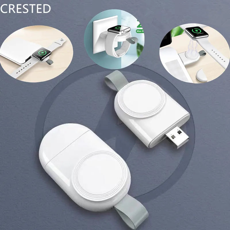 STATION D’ACCUEIL DE CHARGE SANS FIL PORTABLE CÂBLE CHARGEUR USB POUR APPLE WATCH SÉRIE