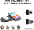 STATION DE CHARGE SANS FIL 2 EN 1 40W TAPIS DE CHARGE RAPIDE DOUBLE