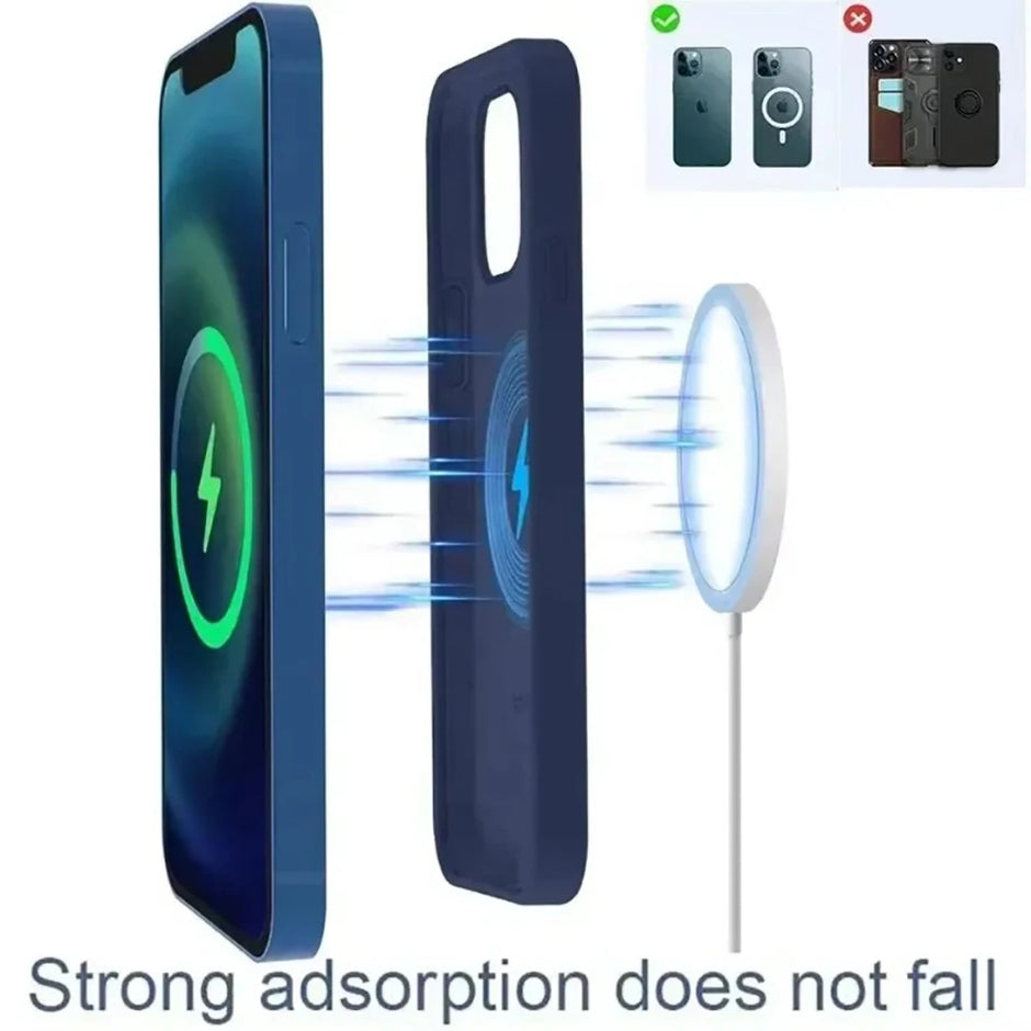 APPAREIL DE CHARGE RAPIDE SANS FIL MAGNÉTIQUE 30W MAGSAFE