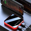 BATTERIE EXTERNE MINI 50000MAH CHARGEUR PORTABLE AVEC ÉCRAN MIROIR LED