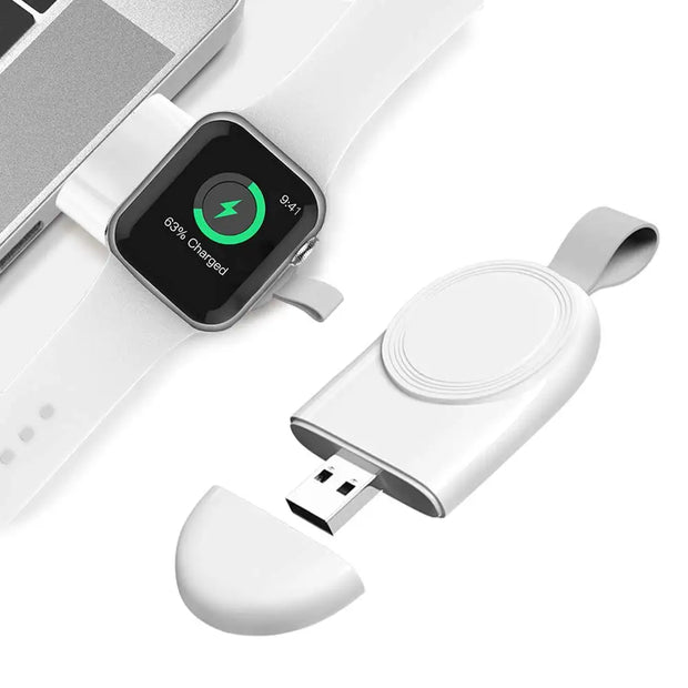 STATION D’ACCUEIL DE CHARGE SANS FIL PORTABLE CÂBLE CHARGEUR USB POUR APPLE WATCH SÉRIE