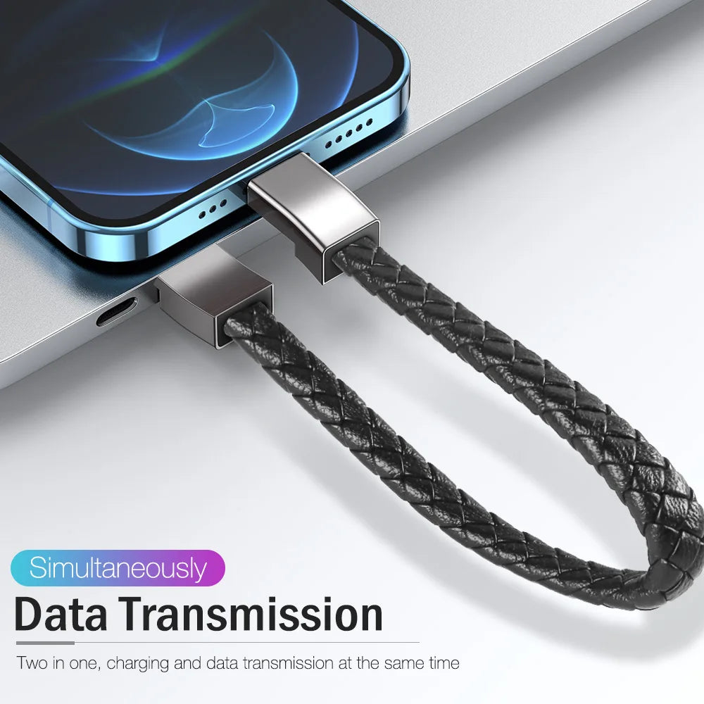 BRACELET PORTABLE CÂBLE DE CHARGE RAPIDE USB MICRO TYPE-C LIGNE DE DONNÉES