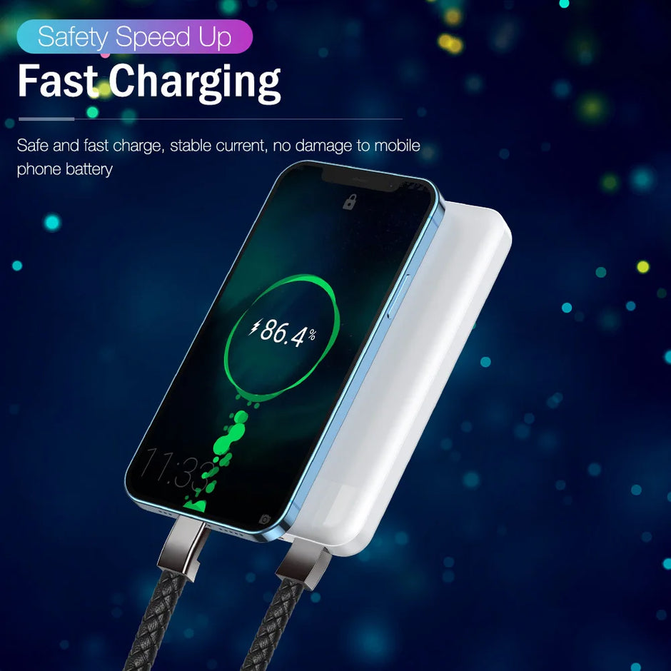 BRACELET PORTABLE CÂBLE DE CHARGE RAPIDE USB MICRO TYPE-C LIGNE DE DONNÉES