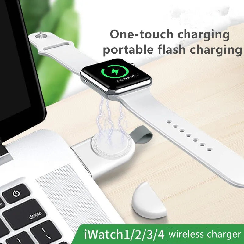 STATION D’ACCUEIL DE CHARGE SANS FIL PORTABLE CÂBLE CHARGEUR USB POUR APPLE WATCH SÉRIE