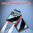BATTERIE EXTERNE MINI 50000MAH CHARGEUR PORTABLE AVEC ÉCRAN MIROIR LED