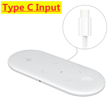 SUPPORT DE CHARGEUR SANS FIL 3 EN 1 300W TAPIS DE CHARGE SUPER RAPIDE
