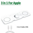STATION DE CHARGE SANS FIL MAGNÉTIQUE 3 EN 1 POUR IPHONE APPLE WATCH AIRPODS