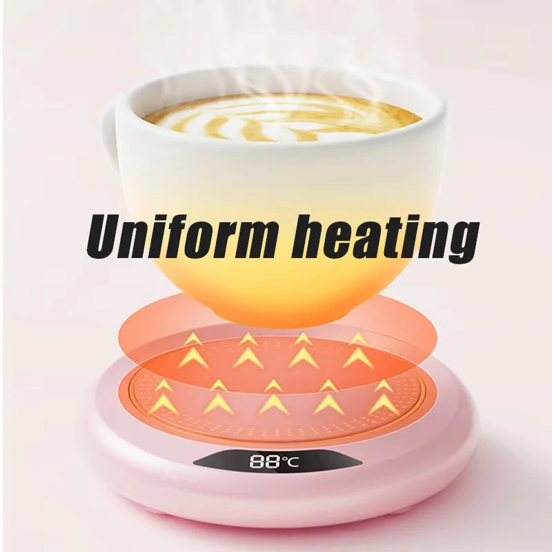 Thermostatic Heating Coaster USB Home Heating Cup Coaster