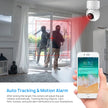 CAMÉRA DE SÉCURITÉ DOMESTIQUE WIFI 3MP 2K MINI CAMÉRA IP PTZ SUIVI AUTOMATIQUE AUDIO BIDIRECTIONNEL DÉTECTION DE MOUVEMENT