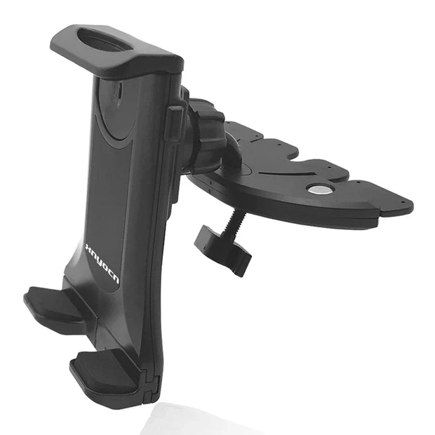 SUPPORT UNIVERSEL POUR TABLETTE DE VOITURE AVEC FIXATION SUR FENTE CD – SUPPORT AJUSTABLE POUR IPAD PRO/AIR/MINI