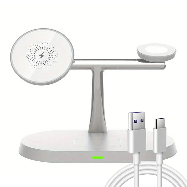 SUPPORT DE CHARGEUR SANS FIL MAGNÉTIQUE 3 EN 1