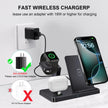 SUPPORT DE CHARGEUR SANS FIL 3 EN 1 STATION DE CHARGE RAPIDE