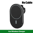 CHARGEUR SANS FIL MAGNÉTIQUE POUR VOITURE MAGSAFE POUR TÉLÉPHONE PORTABLE SUPPORT DE TÉLÉPHONE POUR GRILLE D’AÉRATION