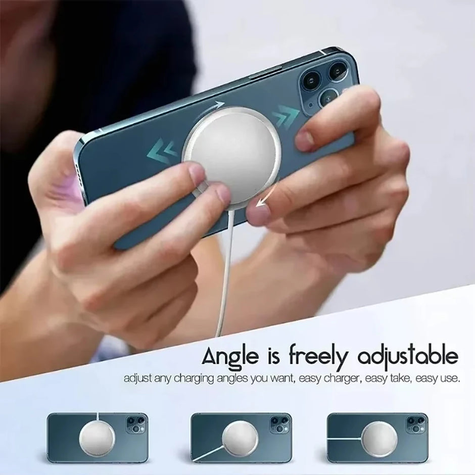 APPAREIL DE CHARGE RAPIDE SANS FIL MAGNÉTIQUE 30W MAGSAFE