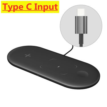 SUPPORT DE CHARGEUR SANS FIL 3 EN 1 300W TAPIS DE CHARGE SUPER RAPIDE