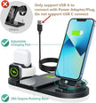 SUPPORT DE CHARGE SANS FIL 6 EN 1 STATION DE CHARGE RAPIDE