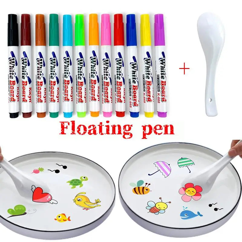 STYLO MAGIQUE DE PEINTURE À L'EAU POUR ENFANTS - JOUETS D'ÉDUCATION MONTESSORI PRÉCOCE