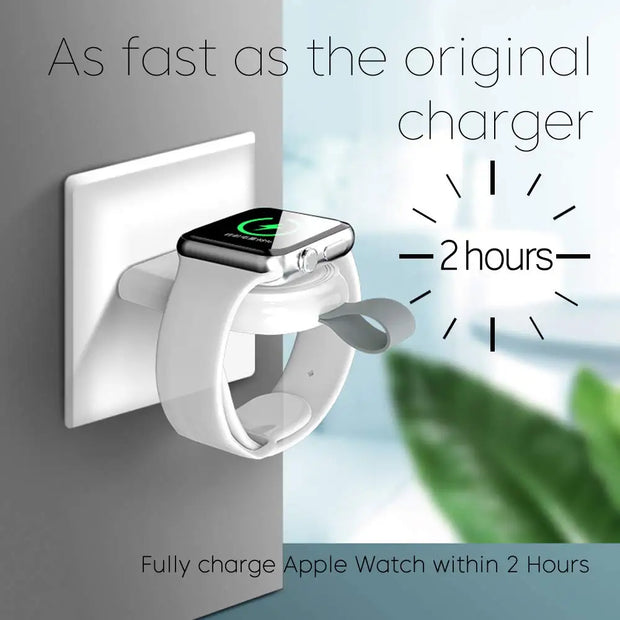 STATION D’ACCUEIL DE CHARGE SANS FIL PORTABLE CÂBLE CHARGEUR USB POUR APPLE WATCH SÉRIE
