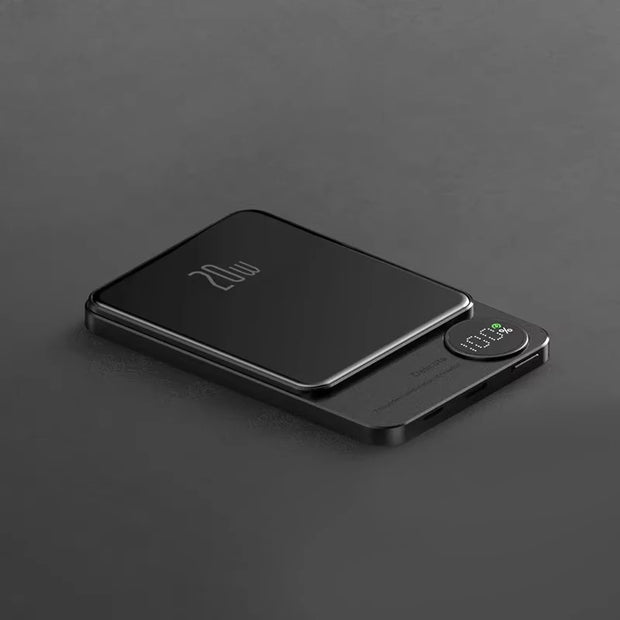 BATTERIE EXTERNE MAGNÉTIQUE MAGSAFE EN ALLIAGE 10000MAH