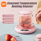 Thermostatic Heating Coaster USB Home Heating Cup Coaster