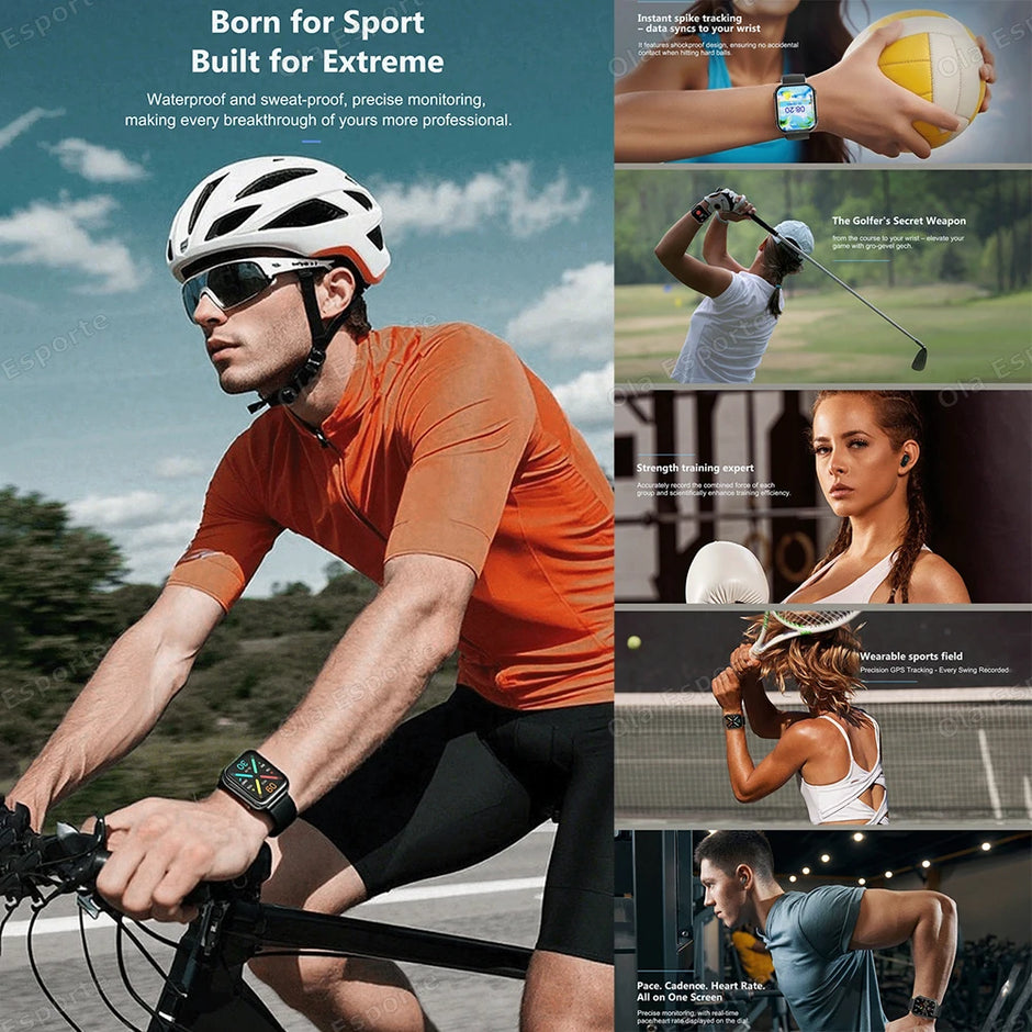 MONTRE CONNECTÉE 2 EN 1 AVEC ÉCOUTEURS BLUETOOTH ET SURVEILLANCE DE LA SANTÉ