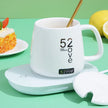 TASSE À CAFÉ ÉLECTRIQUE CHAUFFANTE SOUS-VERRE CHAUFFANT POUR MAISON ET BUREAU