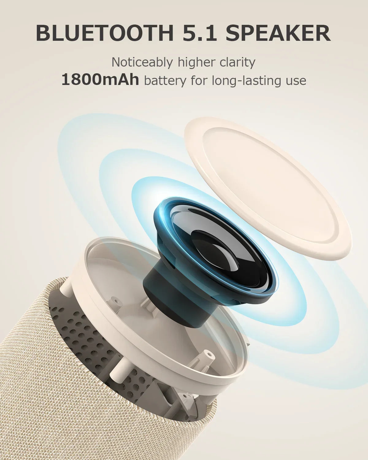 CHARGEUR SANS FIL MULTIFONCTION MAGNÉTIQUE AVEC HAUT-PARLEUR BLUETOOTH ET RÉVEIL