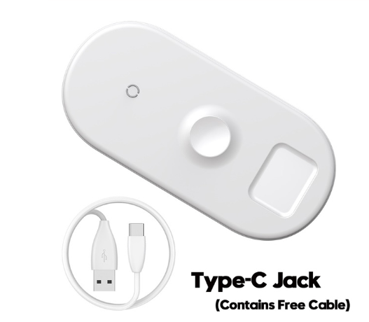 CHARGEMENT SANS FIL 3 EN 1 - PUNCH MOBI