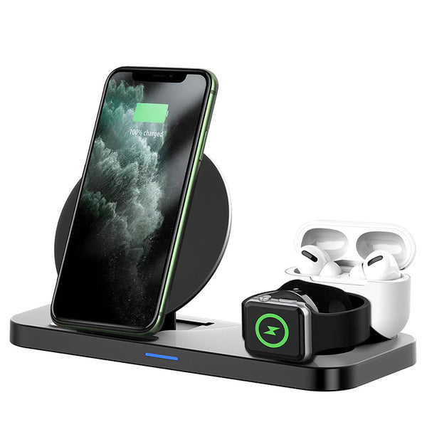 STATION DE CHARGE SANS FIL MASON 3-EN-1