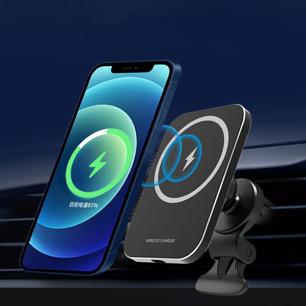 CHARGEUR DE VOITURE SANS FIL MAGNÉTIQUE 15W CAR AUTO - YICHENG