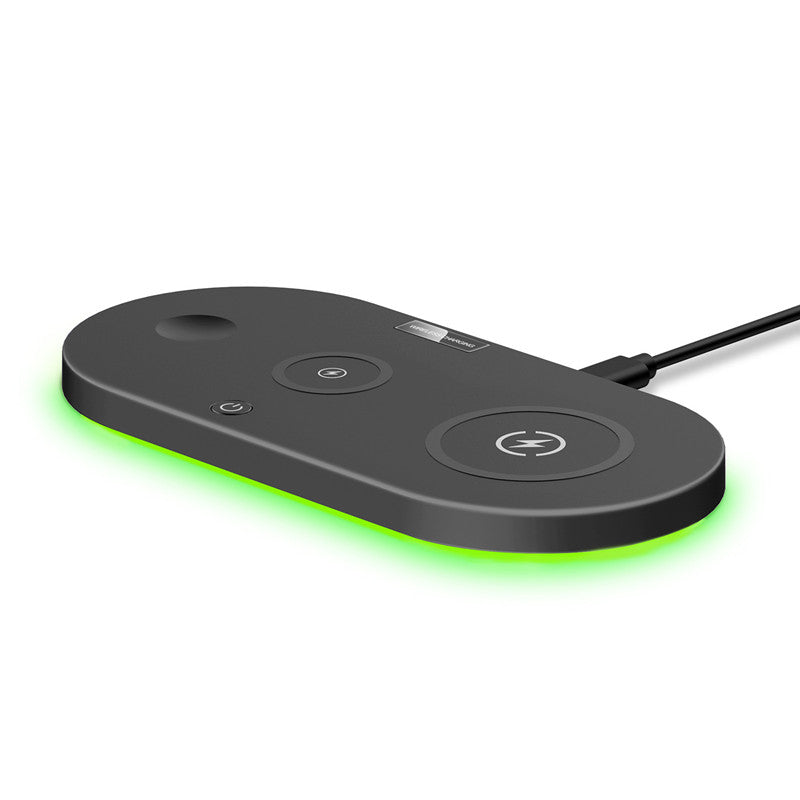 CHARGEUR SANS FIL DOUBLE 2X15W POUR PLUSIEURS APPAREILS