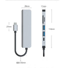 DOCK 4K HD USB ORDINATEUR PORTABLE 6 EN 1