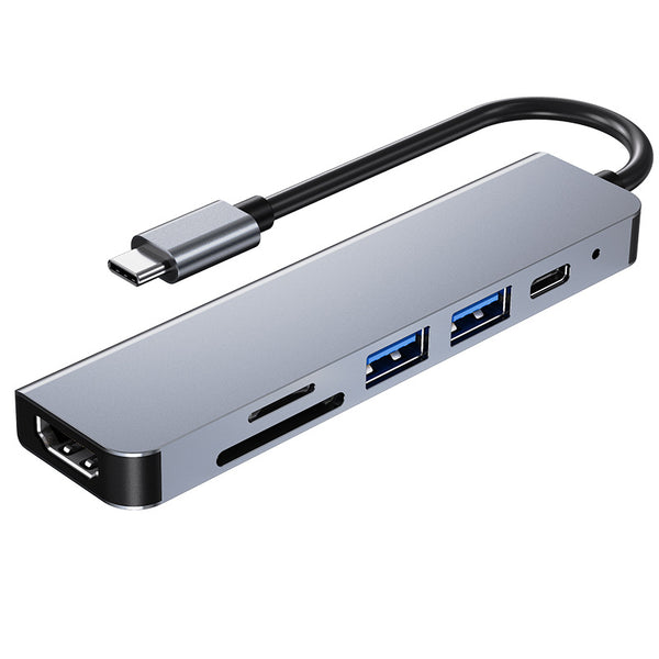DOCK 4K HD USB ORDINATEUR PORTABLE 6 EN 1