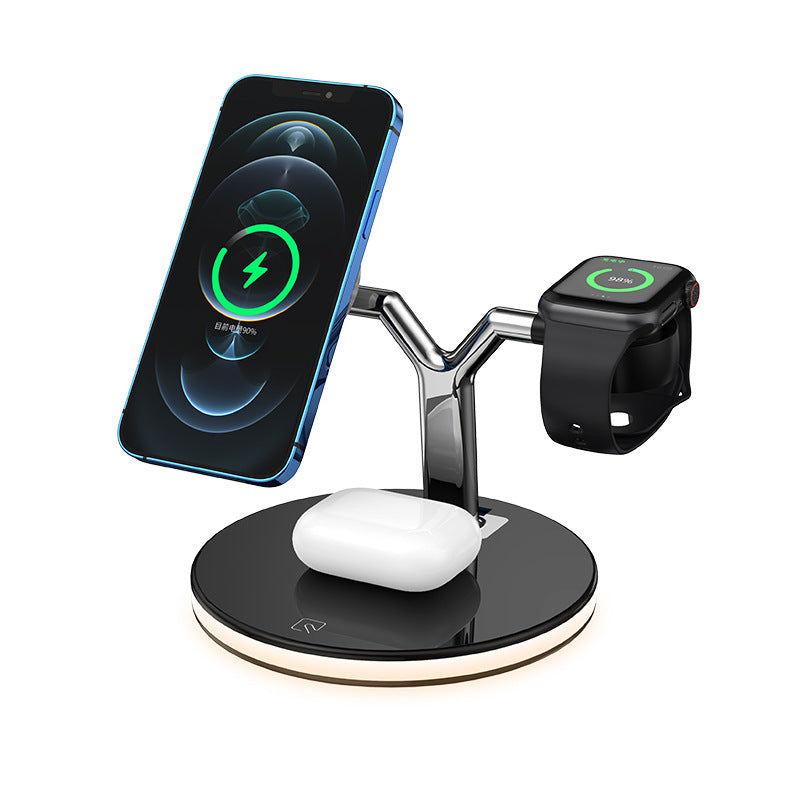 CHARGEUR SANS FIL 3 EN 1 AVEC CHARGEMENT OFFICIEL MAGSAFE 15 W