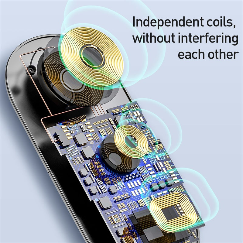 CHARGEMENT SANS FIL 3 EN 1 - PUNCH MOBI