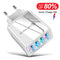CHARGEUR USB QUICK CHARGE 3.0 ADAPTATEUR 4 PORTS