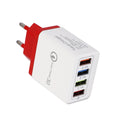 CHARGEUR USB QUICK CHARGE 3.0 ADAPTATEUR 4 PORTS