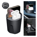 MOBI - CHARGEUR VOITURE SANS FIL CUP 4 EN 1