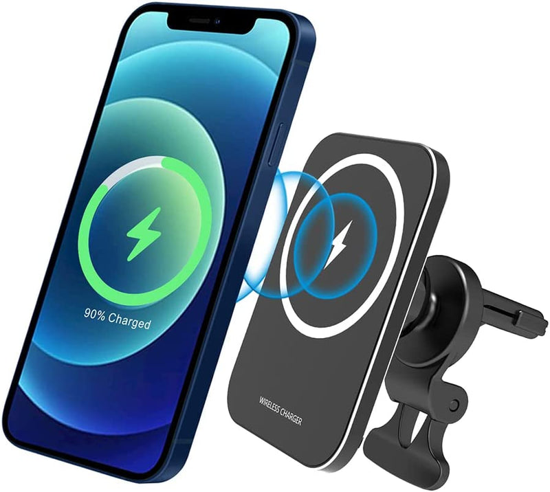 CHARGEUR DE VOITURE SANS FIL MAGNÉTIQUE 15W CAR AUTO - YICHENG