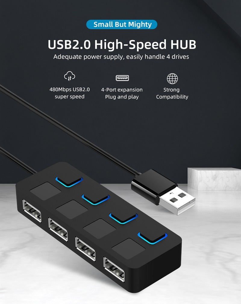 ACEELE RÉPARTITEUR USB 2.0 HUBS