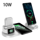 SUPPORT DE CHARGEUR SANS FIL 6 EN 1 COMPATIBLE