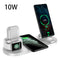 SUPPORT DE CHARGEUR SANS FIL 6 EN 1 COMPATIBLE