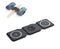CHARGEUR SANS FIL MULTIFONCTION MOBI 3-EN-1 15W STAND